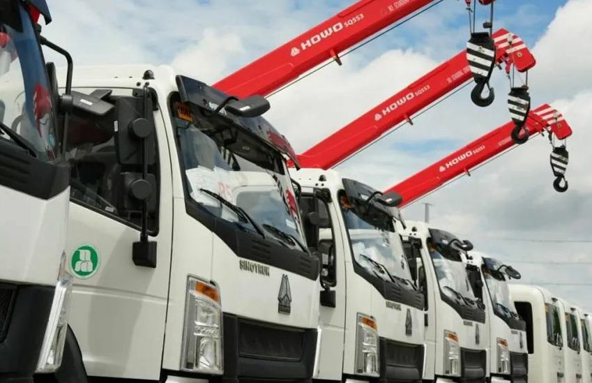 海外批量交付现场,对方为“中国智造”品质点赞!