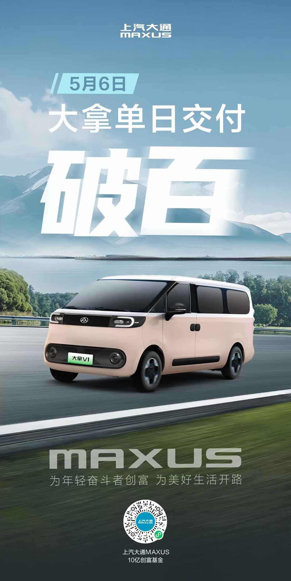 大拿爆单!单日破百!上汽大通新能源轻客5月同比翻倍,带动整体销量稳步上扬! - 第2张 - 提加商用车网 大拿爆单!单日破百!上汽大通新能源轻客5月同比翻倍,带动整体销量稳步上扬! - 第2张