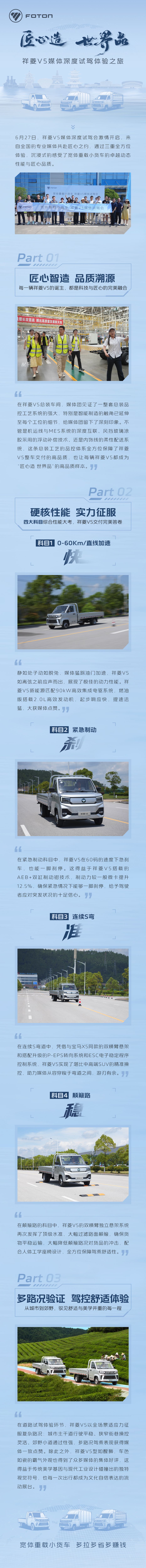 匠心造 世界品—祥菱V5媒体深度试驾体验之旅 - 第1张