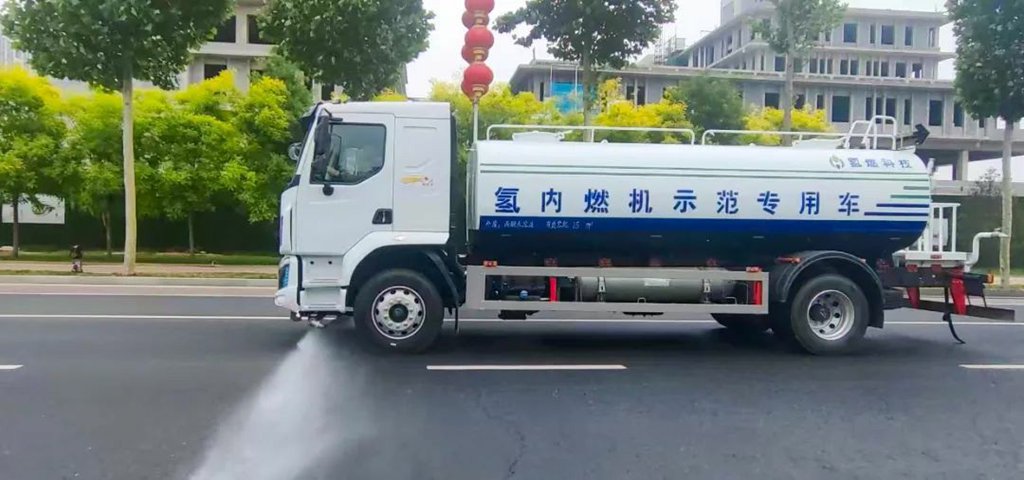 中国首台商用车燃氢发动机在河北沧州投用 - 第1张 - 提加商用车网 中国首台商用车燃氢发动机在河北沧州投用 - 第1张