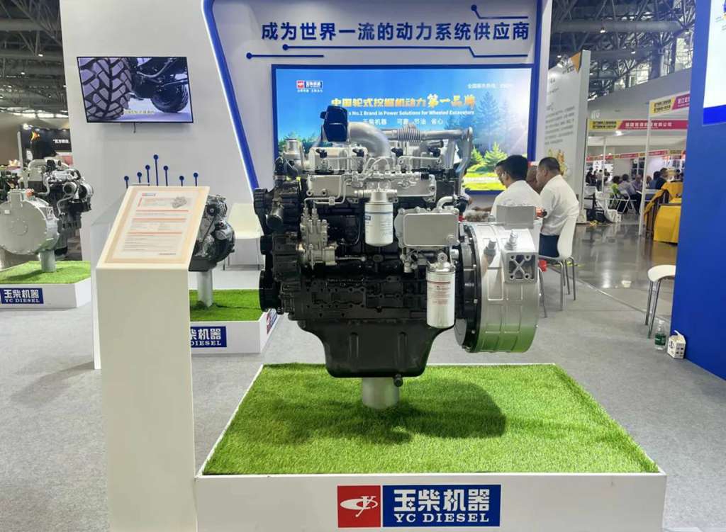 玉柴混合动力亮相2025厦门工程机械及轮式挖掘机展 - 第4张 - 提加商用车网 玉柴混合动力亮相2025厦门工程机械及轮式挖掘机展 - 第4张