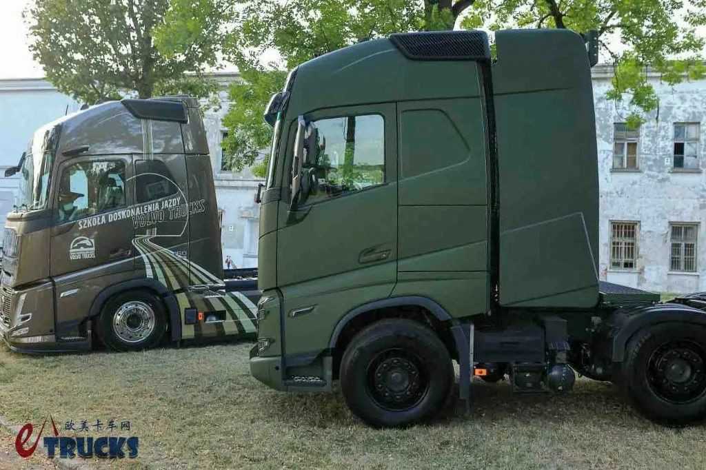 650匹马力的“民转军”卡车?战斗力235吨,沃尔沃FH 16军用大件牵引车实拍 - 第5张 - 提加商用车网 650匹马力的“民转军”卡车?战斗力235吨,沃尔沃FH 16军用大件牵引车实拍 - 第5张