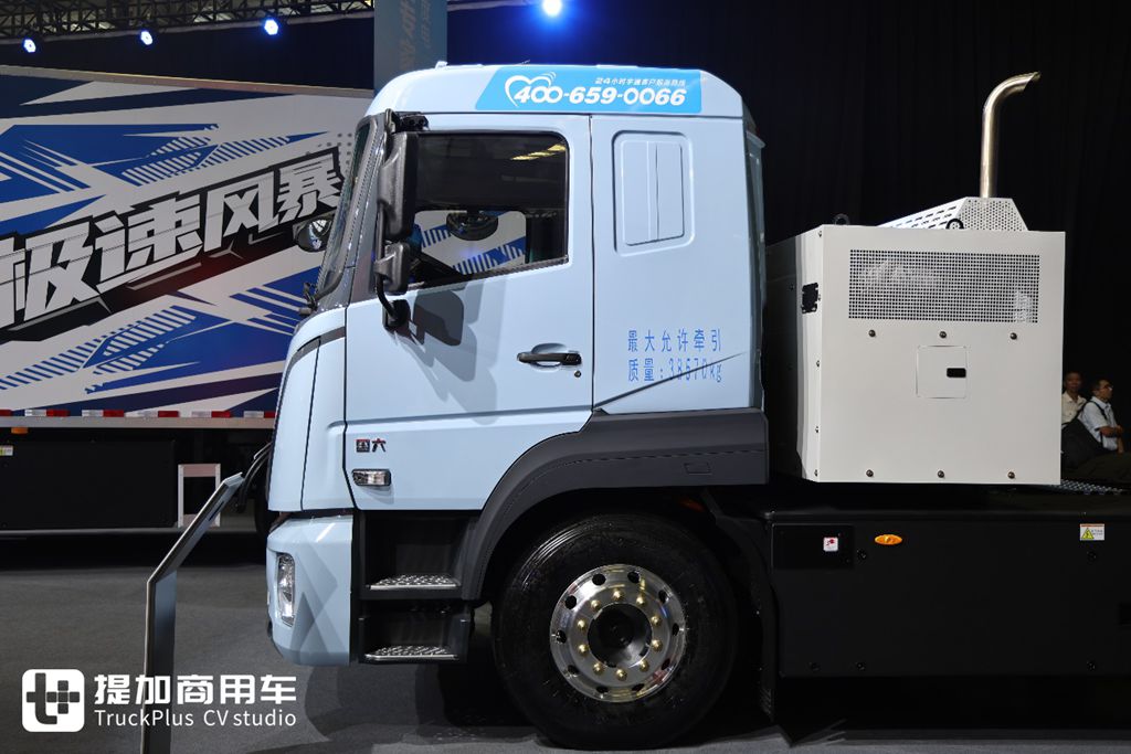 用400度电去干1000度电的续航,宇通T400RE全新增程重卡实拍 - 第12张 - 提加商用车网 用400度电去干1000度电的续航,宇通T400RE全新增程重卡实拍 - 第12张