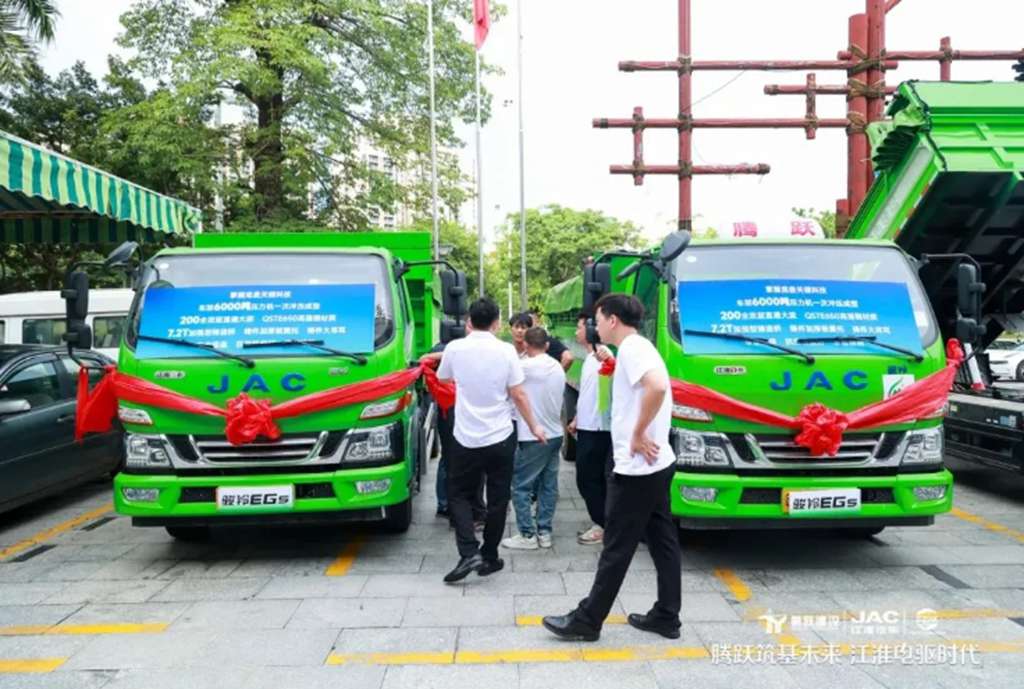 骏铃新能源工程车频频交车,开启绿色城建新未来 - 第5张 - 提加商用车网 骏铃新能源工程车频频交车,开启绿色城建新未来 - 第5张