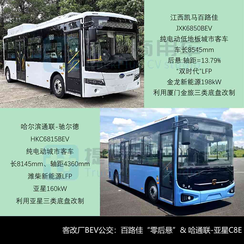 中车18米低地板铰接公交亮相，大金龙小三轴团体版电动大巴抢眼，工信部第398批M类客车新品公示详析 - 第8张