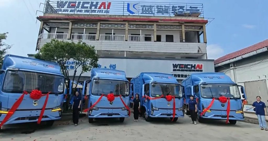 现象级爆款!潍柴蓝擎X7新一代轻卡南昌批量交付,实力印证用户口碑! - 第1张 - 提加商用车网 现象级爆款!潍柴蓝擎X7新一代轻卡南昌批量交付,实力印证用户口碑! - 第1张