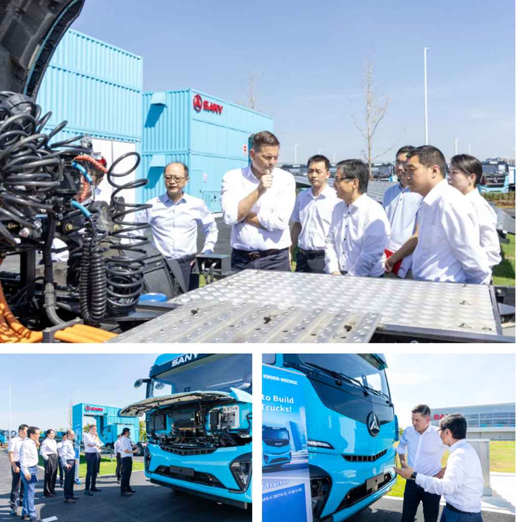 克诺尔集团首席执行官到访三一重卡,共探全球新能源商用车合作新未来 - 第5张 - 提加商用车网 克诺尔集团首席执行官到访三一重卡,共探全球新能源商用车合作新未来 - 第5张