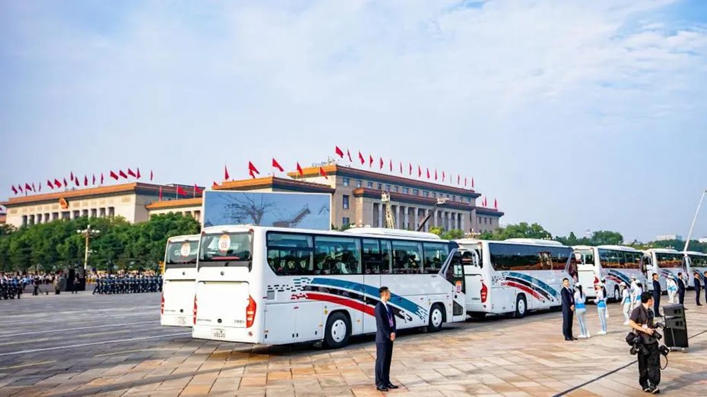 为时代提气!超千辆宇通客车荣耀服务“九三”,展民族品牌担当 - 第2张 - 提加商用车网 为时代提气!超千辆宇通客车荣耀服务“九三”,展民族品牌担当 - 第2张