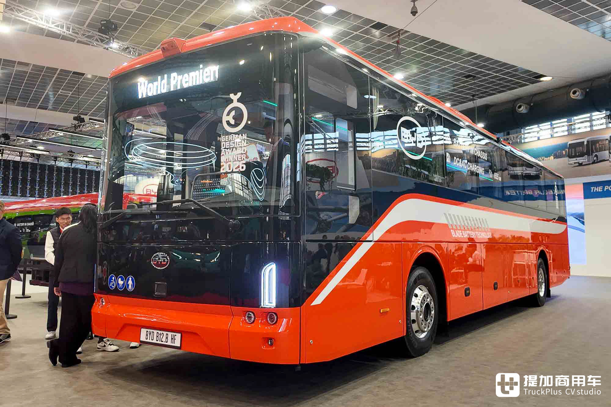 锚定欧洲城际通勤市场,比亚迪B12.b HF纯电动客车全球首发亮相Busworld展会,带看它实力几何 - 第1张 - 提加商用车网 锚定欧洲城际通勤市场,比亚迪B12.b HF纯电动客车全球首发亮相Busworld展会,带看它实力几何 - 第1张