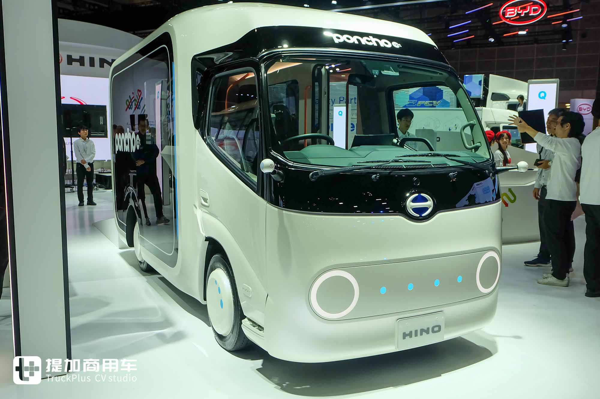 2025日本移动出行展｜达喀尔拉力赛车、新一代豪华巴士亮相，HINO日野展品实拍 - 第2张