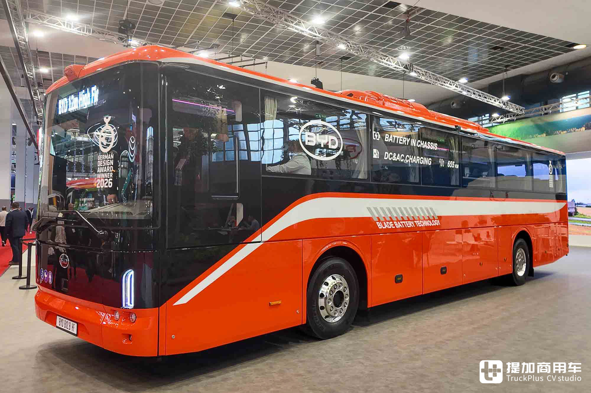 锚定欧洲城际通勤市场,比亚迪B12.b HF纯电动客车全球首发亮相Busworld展会,带看它实力几何 - 第3张 - 提加商用车网 锚定欧洲城际通勤市场,比亚迪B12.b HF纯电动客车全球首发亮相Busworld展会,带看它实力几何 - 第3张