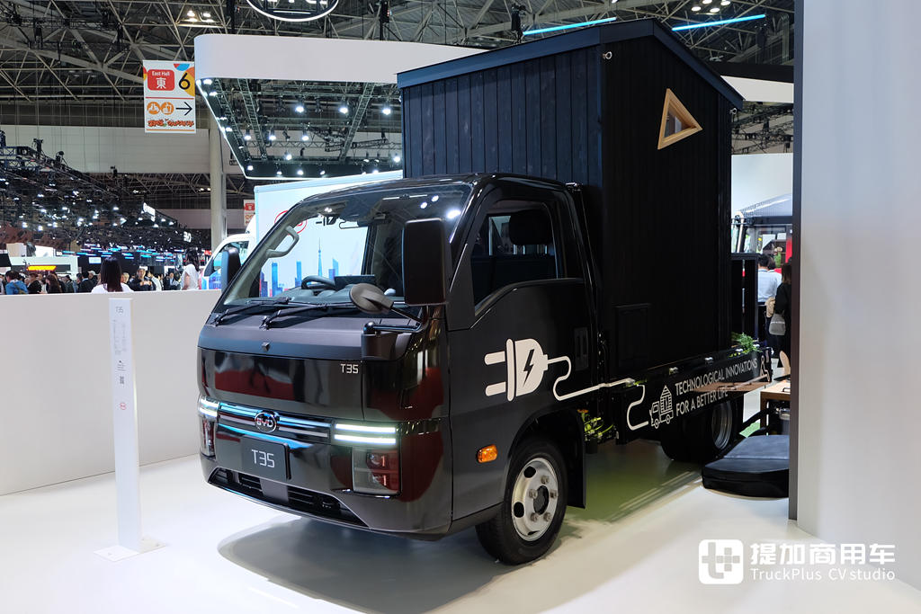 T35纯电动小卡全球首发，J6生活巴士抢眼，比亚迪商用车闪耀亮相日本移动出行展 - 第6张
