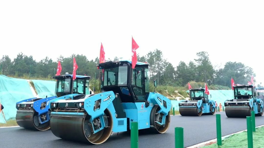 广东省公路学会赴安徽泾青高速考察三一无人机群活动圆满举办 - 第1张