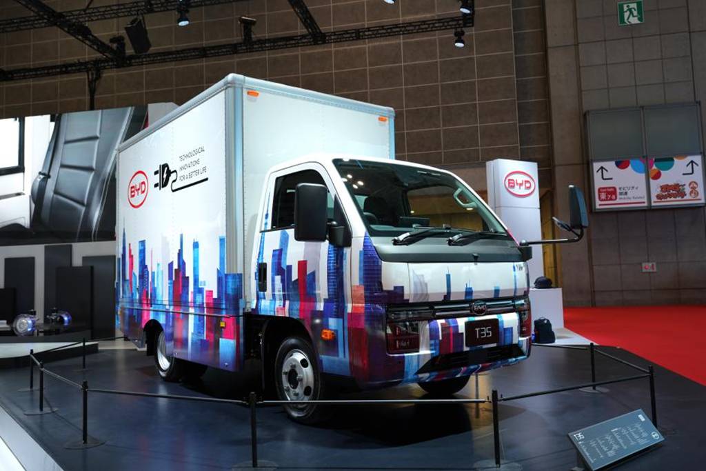 比亚迪商用车东京车展首秀,全球首发高效纯电小卡T35 - 第3张 - 提加商用车网 比亚迪商用车东京车展首秀,全球首发高效纯电小卡T35 - 第3张