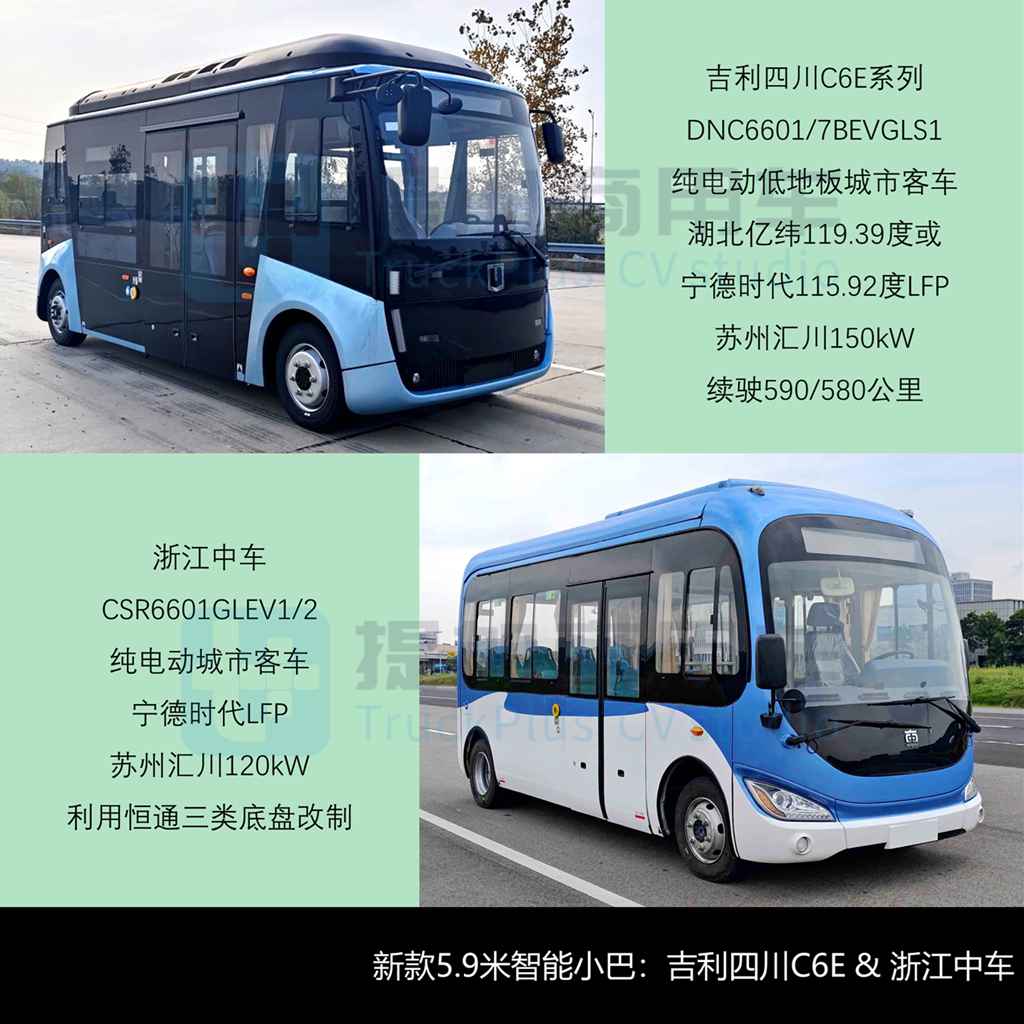 吉利远程推全新智能小巴，中通联手庆铃打造新款中巴？工信部第401批M类客车新品公示详析 - 第4张