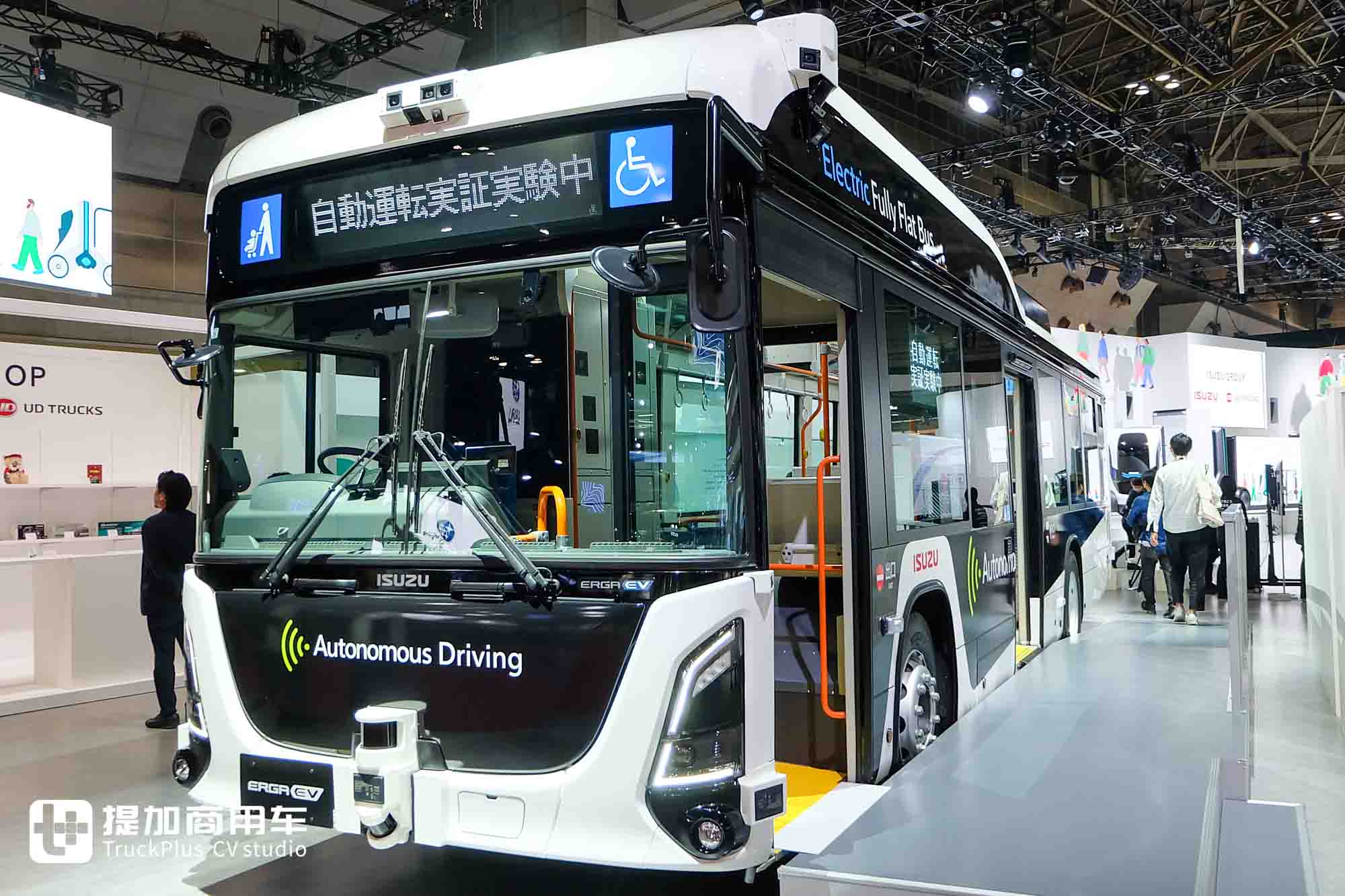 2025日本移动出行展|新款Giga亮相,UD日产柴车型抢眼,五十铃集团展品实拍 - 第10张 - 提加商用车网 2025日本移动出行展|新款Giga亮相,UD日产柴车型抢眼,五十铃集团展品实拍 - 第10张