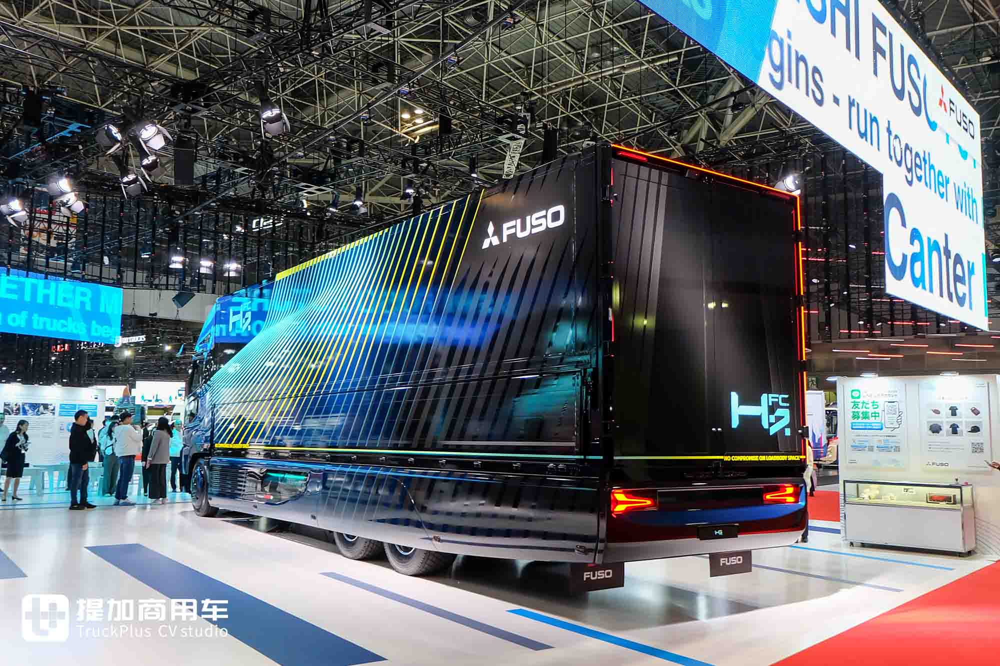 2025日本移动出行展|氢内燃机、氢燃料电池同台竞技!三菱扶桑展品阵容实拍 - 第12张 - 提加商用车网 2025日本移动出行展|氢内燃机、氢燃料电池同台竞技!三菱扶桑展品阵容实拍 - 第12张