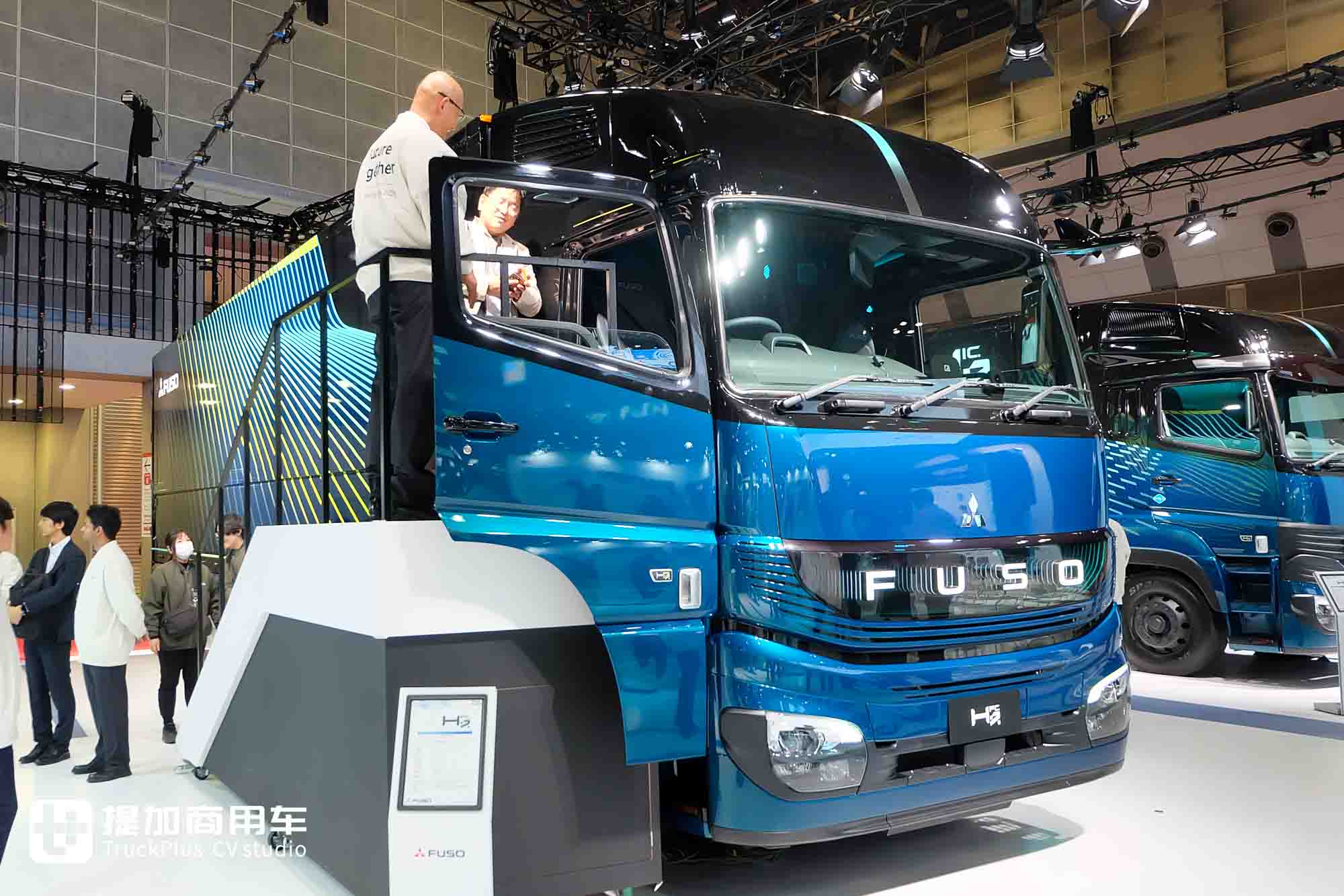 2025日本移动出行展|氢内燃机、氢燃料电池同台竞技!三菱扶桑展品阵容实拍 - 第3张 - 提加商用车网 2025日本移动出行展|氢内燃机、氢燃料电池同台竞技!三菱扶桑展品阵容实拍 - 第3张