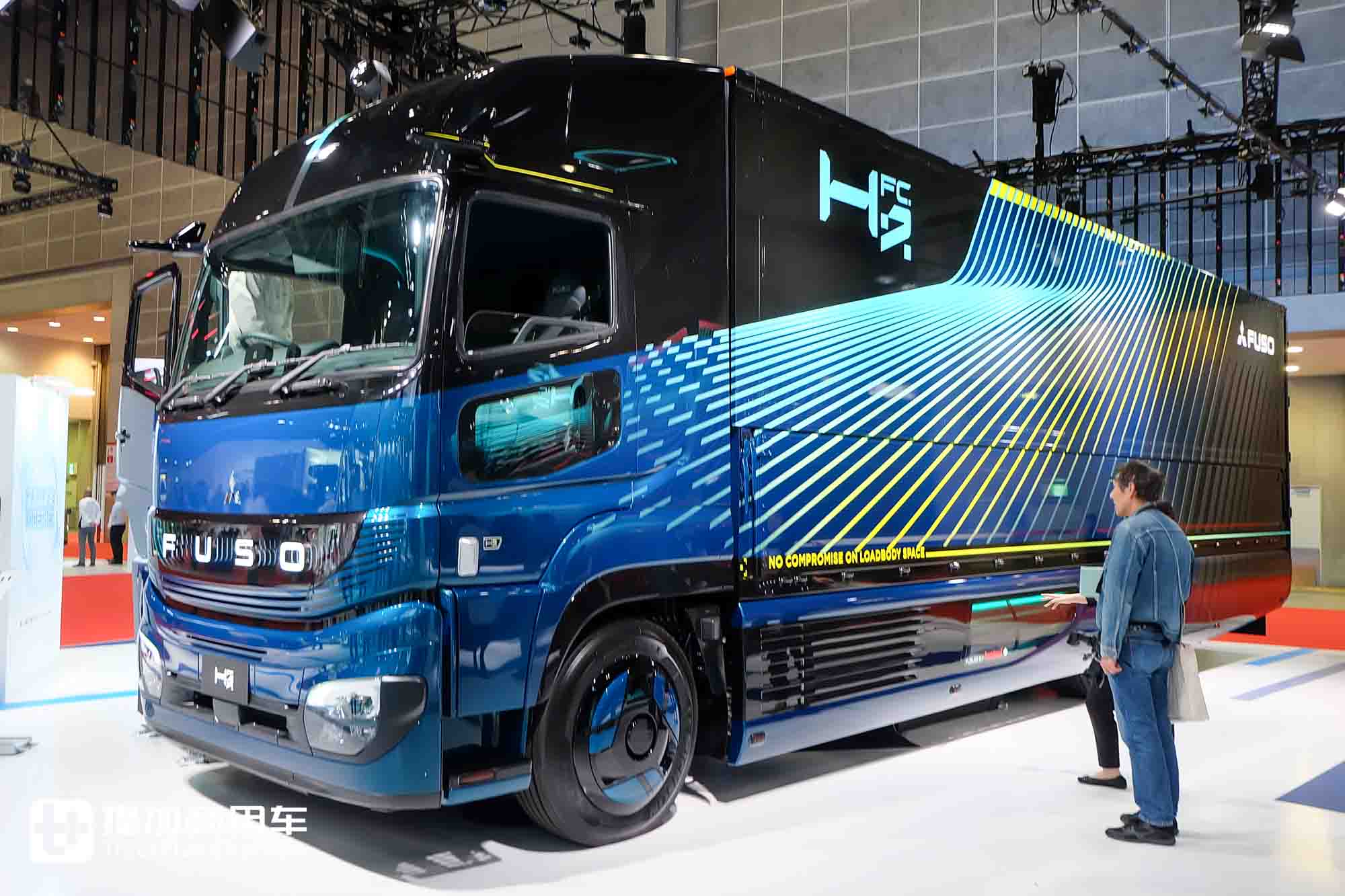 2025日本移动出行展|氢内燃机、氢燃料电池同台竞技!三菱扶桑展品阵容实拍 - 第4张 - 提加商用车网 2025日本移动出行展|氢内燃机、氢燃料电池同台竞技!三菱扶桑展品阵容实拍 - 第4张