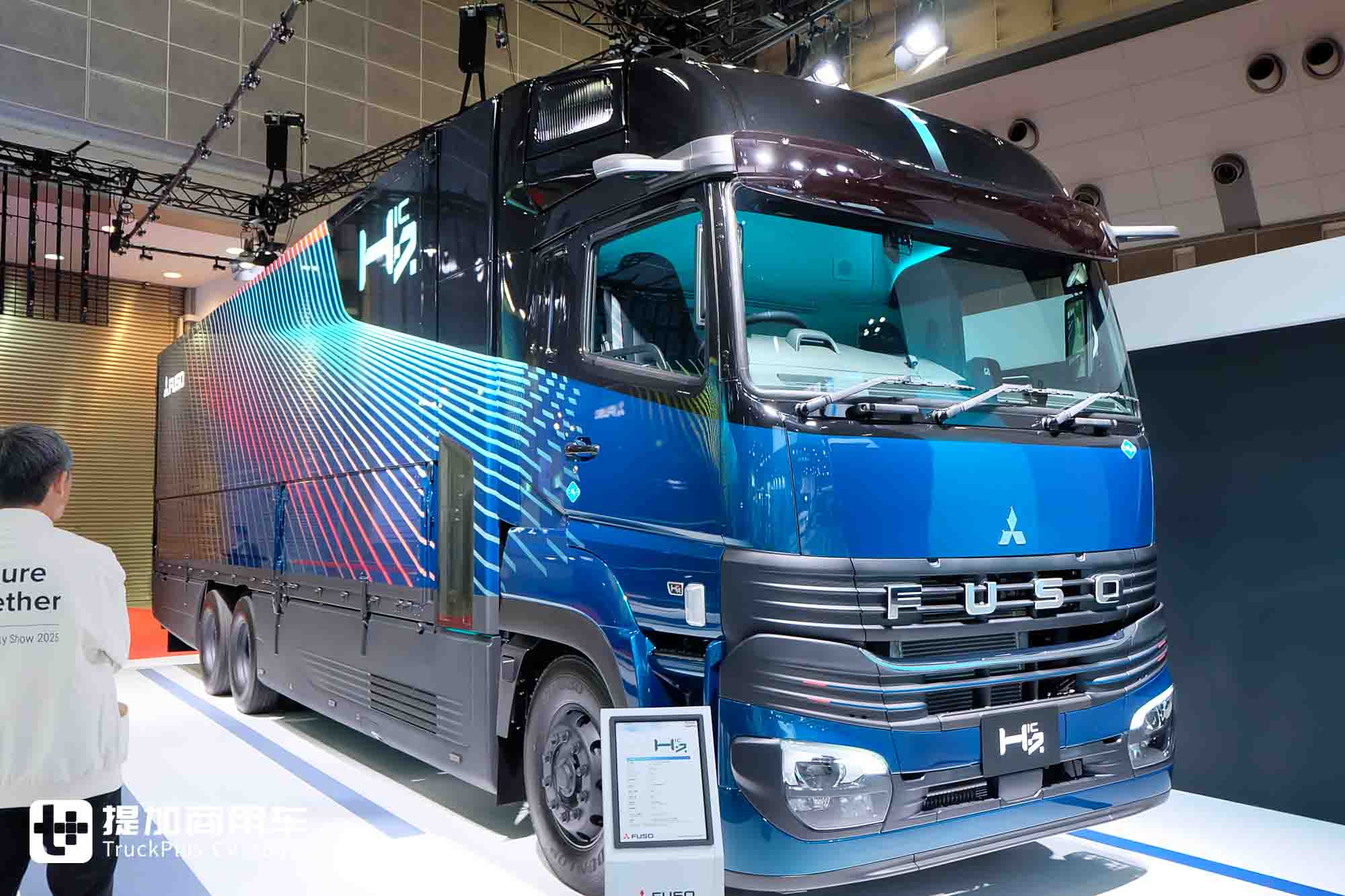 2025日本移动出行展|氢内燃机、氢燃料电池同台竞技!三菱扶桑展品阵容实拍 - 第6张 - 提加商用车网 2025日本移动出行展|氢内燃机、氢燃料电池同台竞技!三菱扶桑展品阵容实拍 - 第6张
