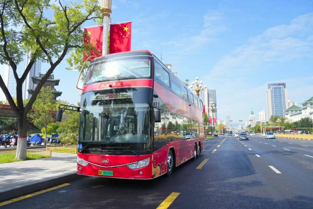 龙城观光新体验 安凯E12S双层巴士焕新太原城市名片 - 第2张 - 提加商用车网 龙城观光新体验 安凯E12S双层巴士焕新太原城市名片 - 第2张