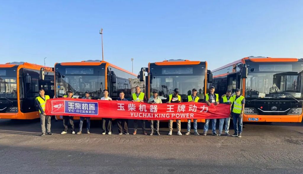 723台!玉柴客车动力启航非洲摩洛哥 - 第1张 - 提加商用车网 723台!玉柴客车动力启航非洲摩洛哥 - 第1张