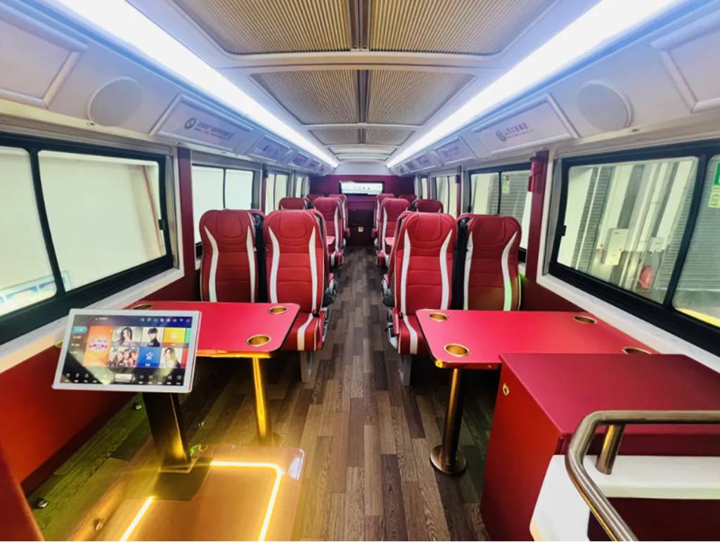 龙城观光新体验 安凯E12S双层巴士焕新太原城市名片 - 第4张 - 提加商用车网 龙城观光新体验 安凯E12S双层巴士焕新太原城市名片 - 第4张