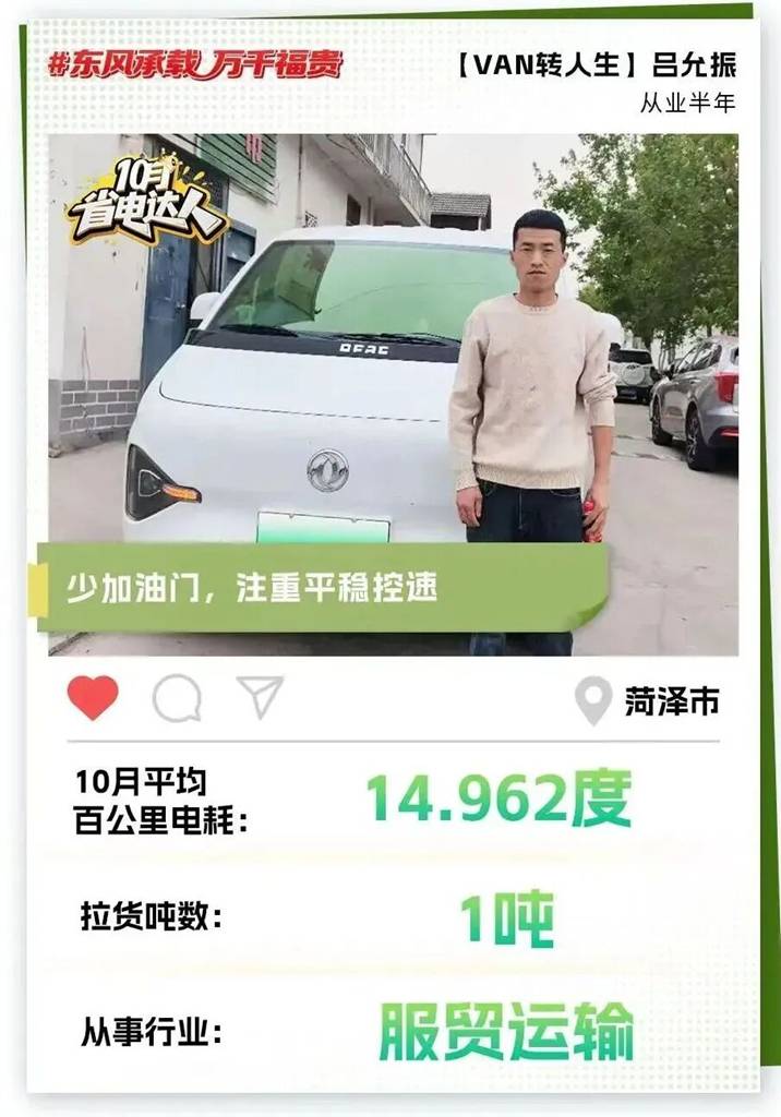 东风睿立达省电达人故事系列(七) | “VAN”转人生:吕允振的“人生再出发” - 第1张 - 提加商用车网 东风睿立达省电达人故事系列(七) | “VAN”转人生:吕允振的“人生再出发” - 第1张