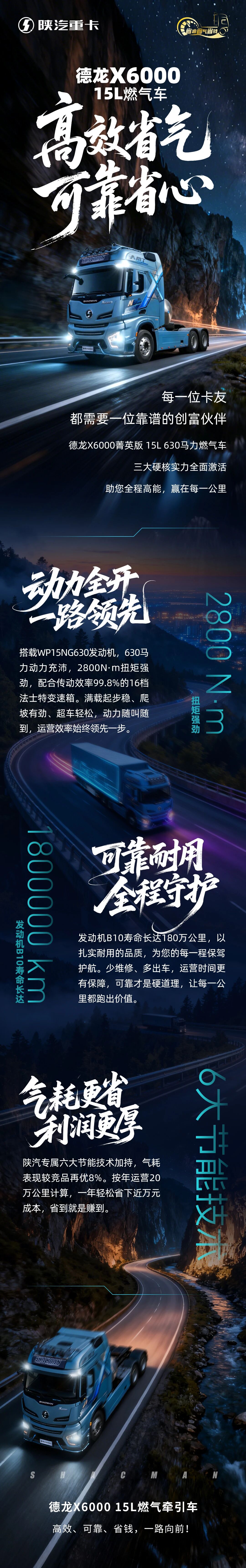 【产品竞速】德龙X6000 15L燃气车，高效省气，可靠省心！ - 第1张