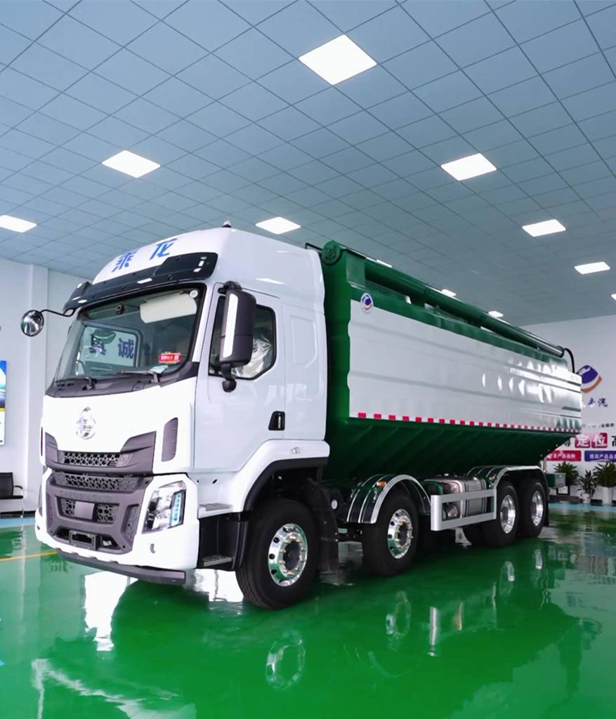 鲜乘直通车 | 打破饲料车认知误区，乘龙H5 8×4饲料车带你高效创富！ - 第3张
