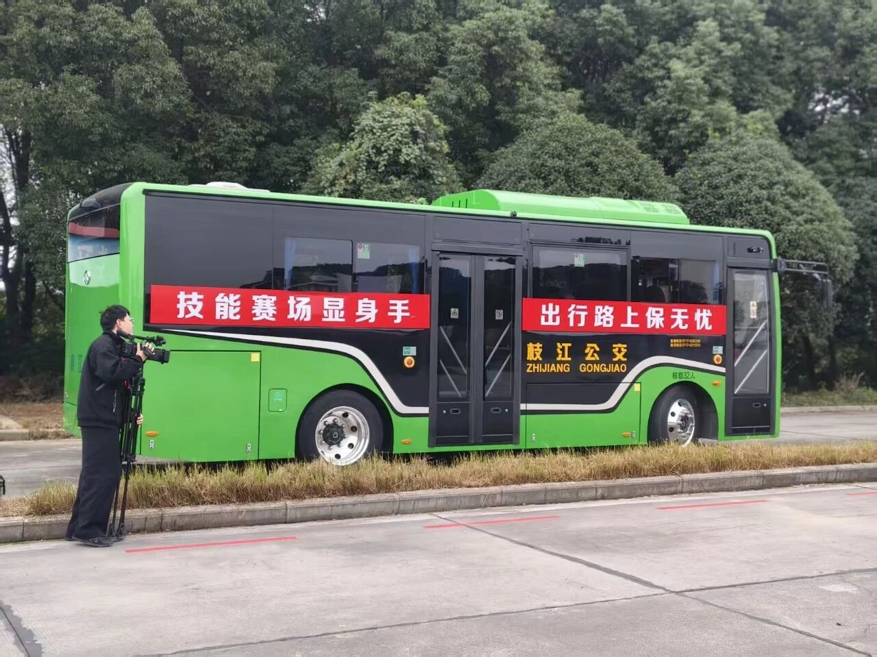 以赛为媒，以车赋能！安凯E85见证枝江市公交技能巅峰 - 第7张