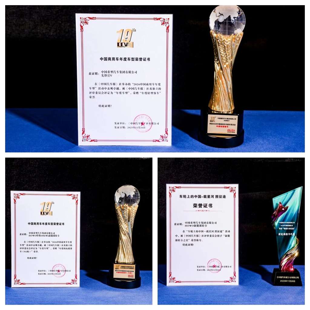 斩获九项大奖！中国重汽持续引领行业发展 - 第5张