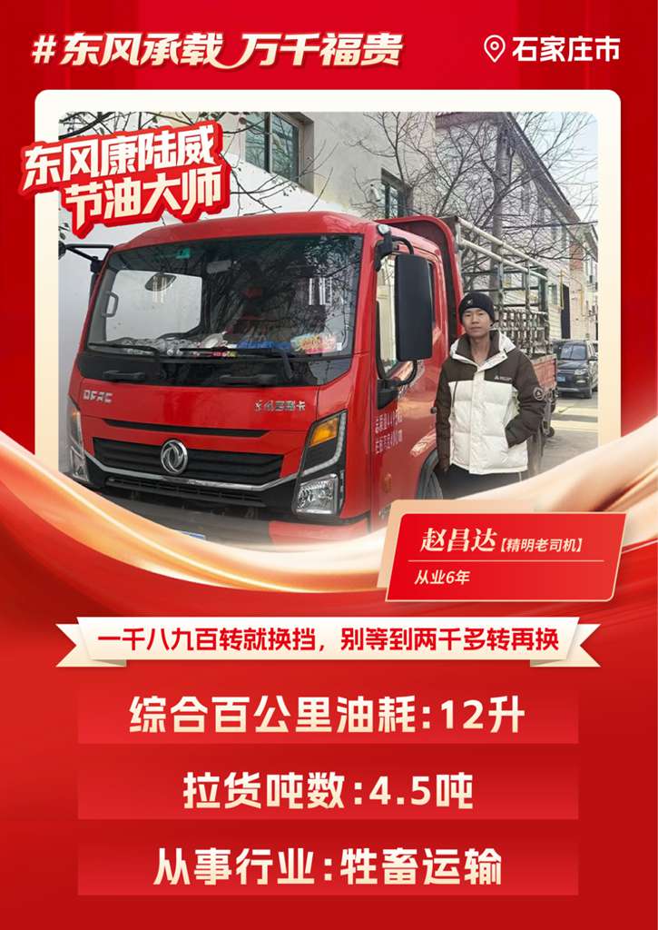 东风多利卡康陆威节油大师系列故事(六) | 赵昌达的“东风购车记” - 第1张 - 提加商用车网 东风多利卡康陆威节油大师系列故事(六) | 赵昌达的“东风购车记” - 第1张