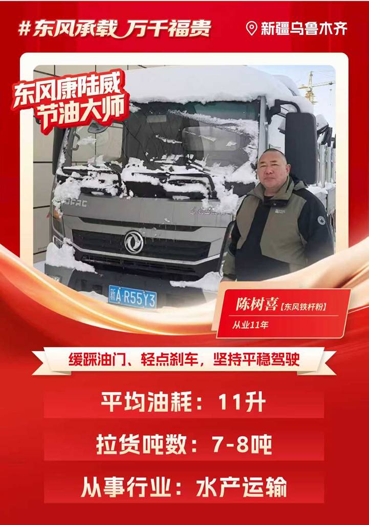 东风多利卡康陆威系列故事:小信任带来大惊喜,陈树喜的“平凡智慧” - 第1张 - 提加商用车网 东风多利卡康陆威系列故事:小信任带来大惊喜,陈树喜的“平凡智慧” - 第1张