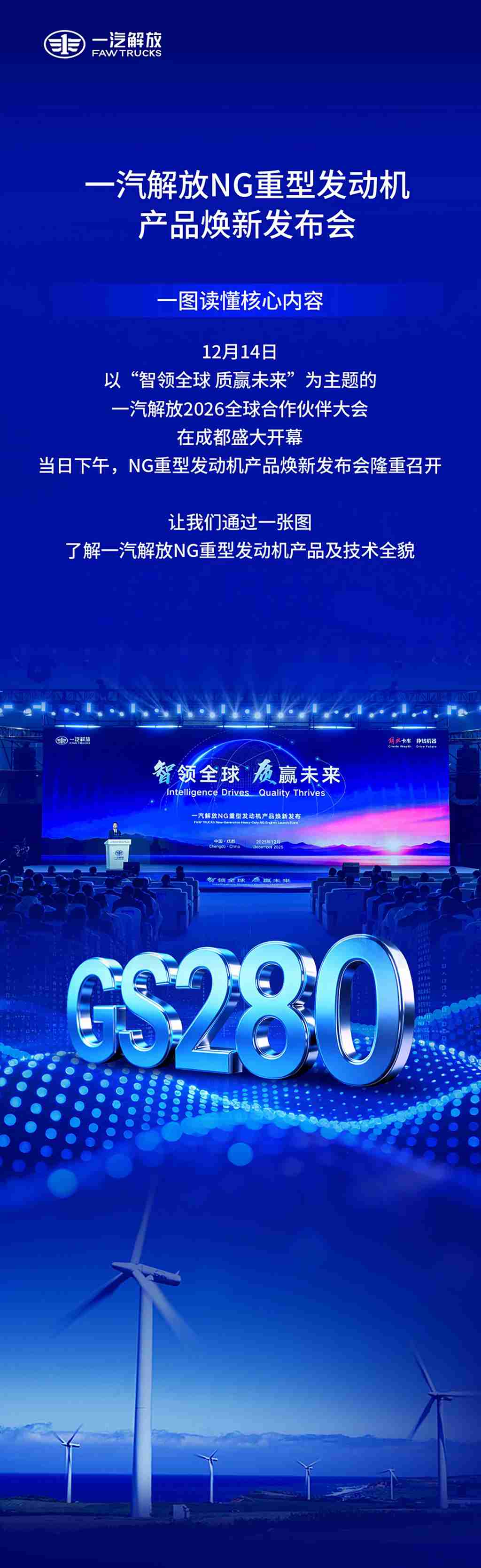 一图读懂一汽解放NG重型发动机产品 - 第1张