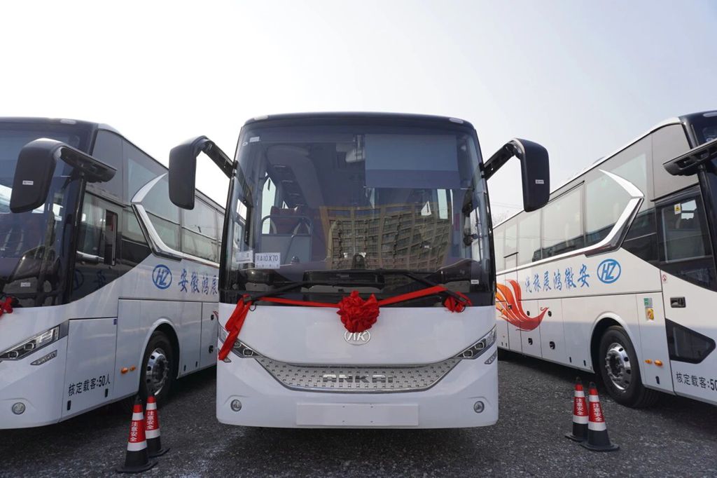新程已启！批量安凯纯电动客车赋能安徽鸿展绿色升级 - 第7张