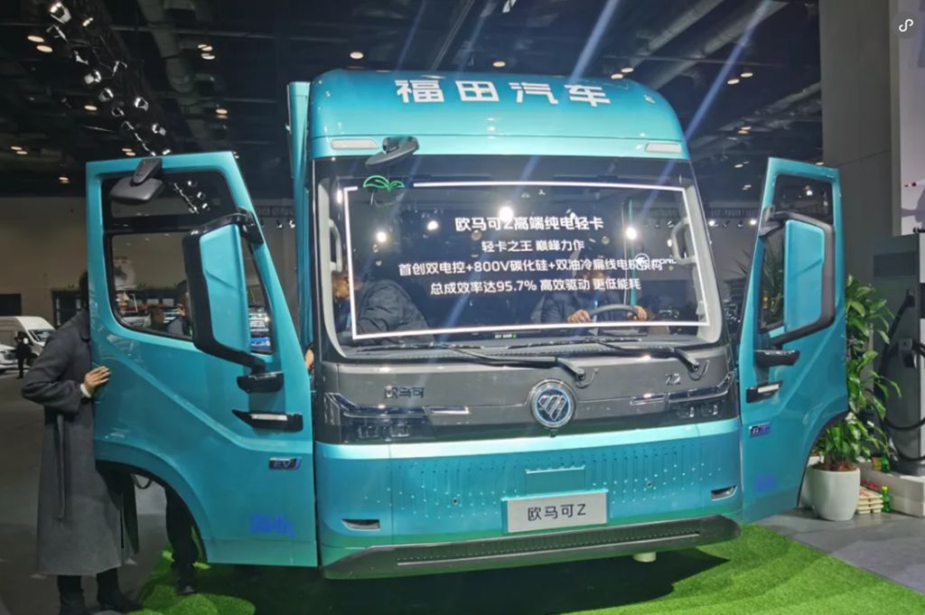 “油改电”out！高端原生纯电标杆福田欧马可Z，让运营更省更安心 - 第4张