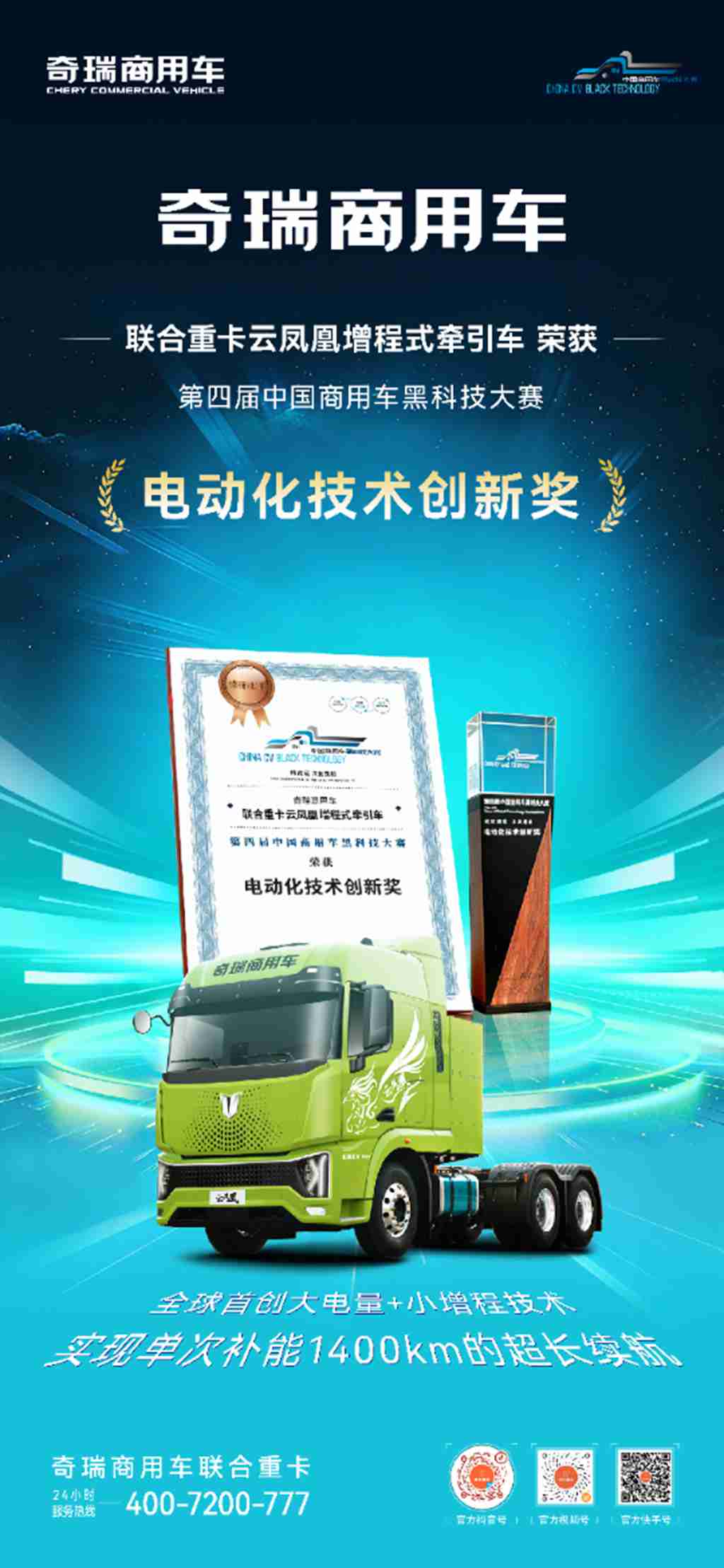 联合重卡摘得第四届中国商用车黑科技大赛两大创新奖,引领行业新能源转型 - 第2张 - 提加商用车网 联合重卡摘得第四届中国商用车黑科技大赛两大创新奖,引领行业新能源转型 - 第2张