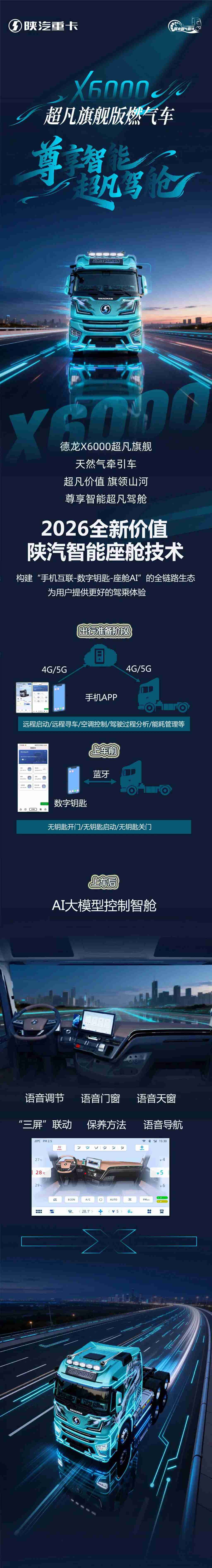 【产品竞速】德龙X6000超凡旗舰，带您尊享豪华智能座舱体验 - 第1张