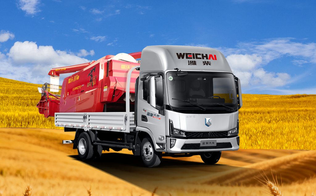 潍柴蓝擎大麦收割机运输车 - 麦客抢收创富利器！ - 第4张