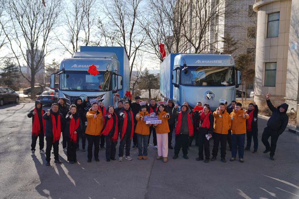 抵达葫芦岛!欧曼银河纯电重卡:智暖Core系统加持 轻松适配北方严寒运输 - 第1张 - 提加商用车网 抵达葫芦岛!欧曼银河纯电重卡:智暖Core系统加持 轻松适配北方严寒运输 - 第1张