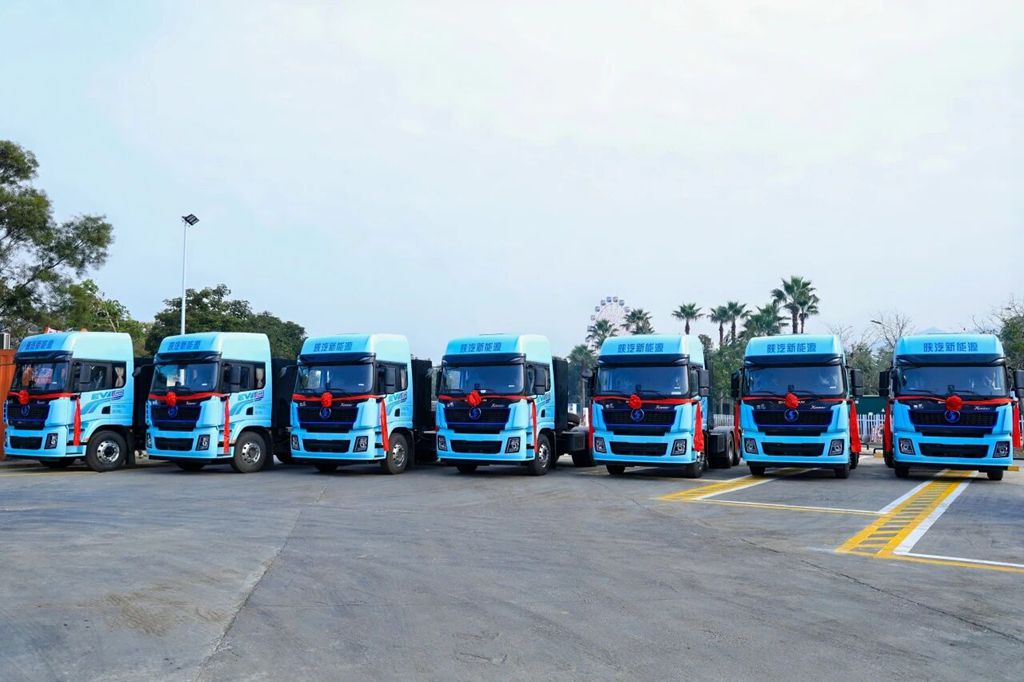 中集•陕汽好牵挂X5000E落地崇左 赋能区域智能物流高质量发展 - 第3张