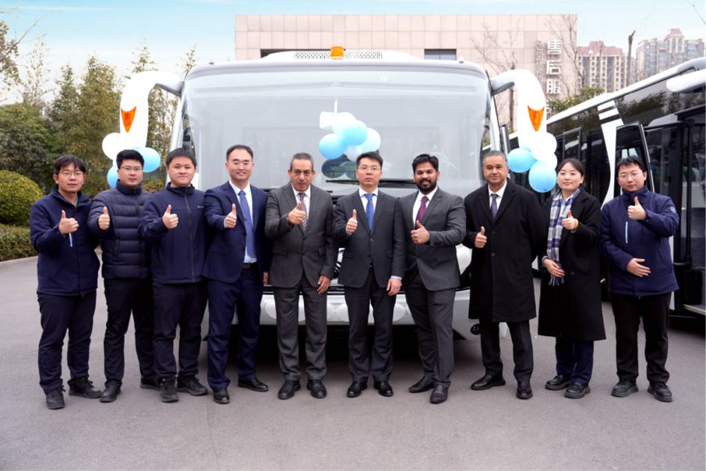 新年启新程！宇通高端机场摆渡车首次批量进入科威特市场 - 第4张