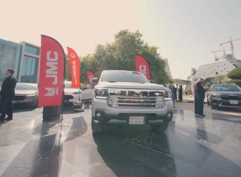 江铃产品亮相沙特电信公司年度展览会 - 第1张