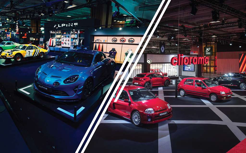 巴黎复古车展高光时刻｜雷诺Clio与Alpine A110，复古经典致敬热爱 - 第1张