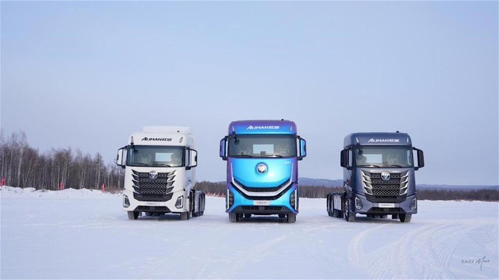 全面新能源化|-35℃极寒测试 福田欧曼银河纯电+混动重卡以硬核实力破寒区运输痛点 - 第1张 - 提加商用车网 全面新能源化|-35℃极寒测试 福田欧曼银河纯电+混动重卡以硬核实力破寒区运输痛点 - 第1张