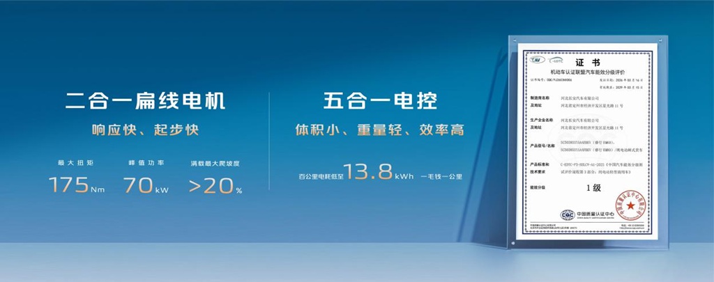 长续航+2C快充，新一代长安睿行EV(金钟罩50kWh)正式上市 - 第4张