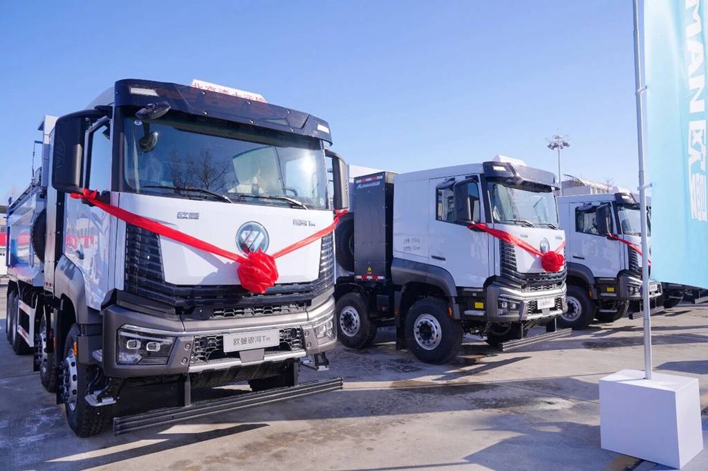 30台欧曼银河纯电渣土车交付，收获首季工程运输领域开门红 - 第2张