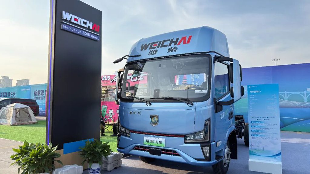 科技赋能绿色出行 - 潍柴蓝擎亮相扬州绿色智能汽车嘉年华! - 第6张