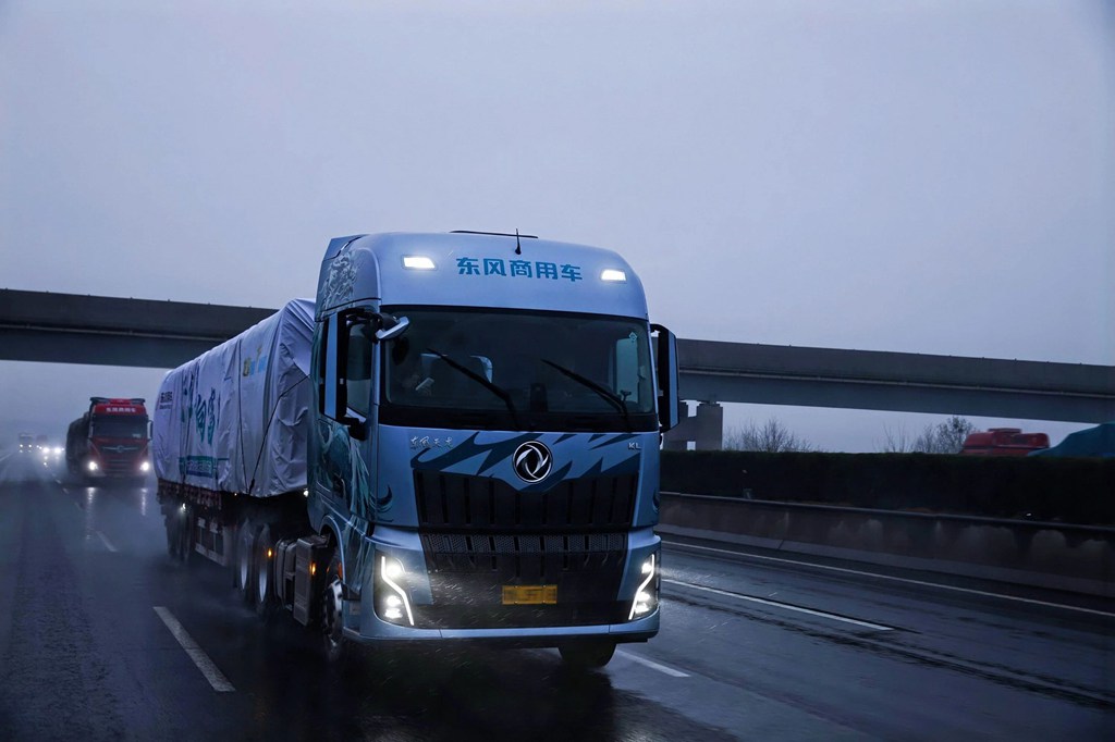 “开龙擎 向富行” 阜阳至杭州赵师傅带货试车 东风新KL 600马力综合油耗29升 - 第11张